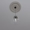 Ekena Millwork Cole PVC Medallion (Canopies up to 6"), 22"OD x 3 1/2"ID x 1"P, Universal Metallic Pearl Mist CMP22COEPE - alternate 9